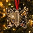thumbnail image 4 of Christmas Butterfly Cash Wallet Gift Ornaments, Clear Christmas Money Holders, Stocking Stuffers, Xmas Tree Hanging Decorations, Indoor Outdoor Decor for Christmas Tree Window Wall, 4 of 8