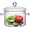 Clear, variant on 50 FL OZ Glass Saucepan Simmer Pot for Stove Potpourri Clear Pots with Lid for Cooking Borosilicate Glass Cookware for Pasta Noodle Soup Milk Baby Food(clear)