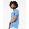 thumbnail image 3 of Bella Canvas Mens CVC Jersey Tee, L, Heather Carolina Blue, 3 of 5