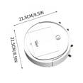thumbnail image 3 of CURYMAY Smart Clean Vacuum Vacuum Cleaning Robot Fully Automatic Household Mini Cleaning Machine USB Charging Intelligent Vacuum Cleaner Self Emptying Robot Vacuum Cleaner, 3 of 9