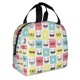 thumbnail image 2 of Fotbe Cute French Bulldog Bolsa Térmica con Estampado y Forro de Aluminio Grueso Bolsa de Almuerzo con Bolsillo Frontal para Hombres y Mujeres, Ideal para Trabajo, Escuela, 2 of 8