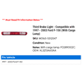 thumbnail image 2 of Third Brake Light - Compatible with 1997 - 2003 Ford F-150 (With Cargo Lamp) 1998 1999 2000 2001 2002, 2 of 2