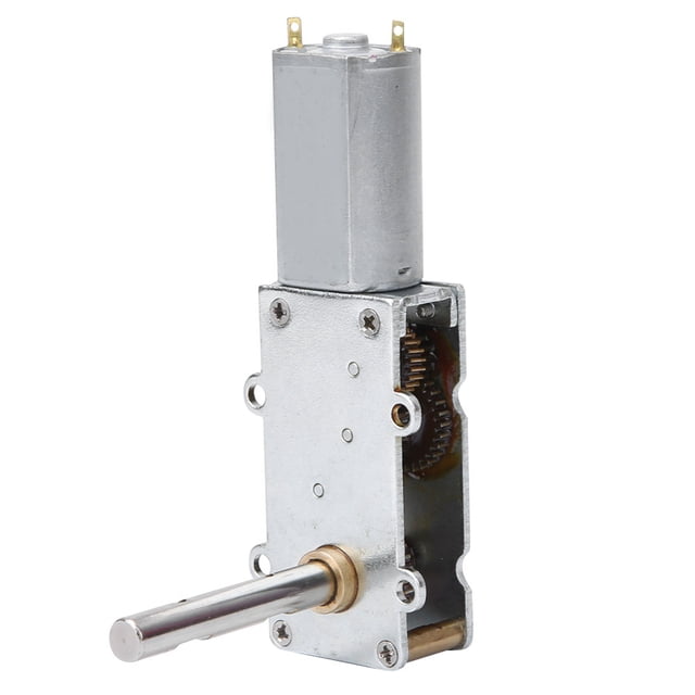 Motorreductor helicoidal de metal de alta calidad para cortinas eléctricas, robots, juguetes WGF180 DC3V-24V12V60rpm