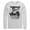 White, variant on Men's Superman Grunge Earth's Hero  Long Sleeve Shirt White X Large