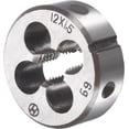 thumbnail image 4 of M12 X 1.5mm Metric Tap And Die Set, Hss Machine Thread Screw Tap With Alloy Tool Steel Round Threading Die, 4 of 5