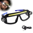 thumbnail image 1 of Lttoisl ZHOSXRC Rechargeable LED Work Safety Glasses with Flashlight & Headlamp, 5-Mode Waterproof USB Light for Hiking, Camping, Tasks, 1 of 8