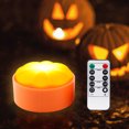 thumbnail image 1 of Calabaza De Halloween Con Temporizador De Control Remoto Con Pilas Led Calabaza Linterna Luz Decoración De Halloween Advancent HA043785-02, 1 of 6