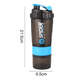 thumbnail image 2 of Botella agitadora de proteínas, botella de agua deportiva, botella de batido a prueba de fugas para mezclador de proteínas Vhermosa Mochilas, Termos y Maletas Deportivas, 2 of 5
