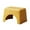 Yellow, variant on Creative Thicken Plastic Stools Non-Slip Bath Bench Step Stool Household Changing Shoes Stool for Living Room, Bedroom Padded Seat