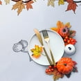 thumbnail image 5 of Fall Tablecloth for Rectangle Tables, Polyester Maple Leaf Rectangular Tablecloth , Spill-proof Table Cloth Washable Tablecloths for Harvest, Festival, Thanksgiving Dinning Kitchen (60" x 102"), 5 of 6