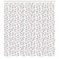 thumbnail image 3 of Ambesonne Birthday Shower Curtain, Celebration, 69"Wx84"L, Multicolor, 3 of 3