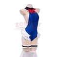 thumbnail image 5 of Juego Azur Lane Marie Rose Cosplay Disfraz de Anime Traje de baño para mujer Carnaval Juego de rol Peluca Bikini azul Traje de baño de playa de verano, 5 of 5