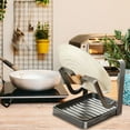 thumbnail image 4 of SSZMDLB under $5 Kitchen Utensil Holder, Kitchen Organizer Rack, Pot Lid Storage Stand, Cutting Board Holder, Utensil Drainer Rack, Countertop Organizer Shelf, Multi-Layer Storage System, 4 of 5