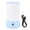 Blue/White, variant on NFTIGB Dog Foot Cleaner Plastic Efficient Cleaning Enhanced Comfort Reusable Automatic Dog Feet Washer for Cats Pet Grooming Accessory Blue 7 inches