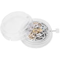 thumbnail image 1 of Kit de movimiento de reloj blanco 2824, herramienta de reparación de pieza de reloj de movimiento de reloj mecánico hueco, 1 of 10