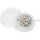 thumbnail image 1 of Kit de movimiento de reloj blanco 2824, herramienta de reparación de pieza de reloj de movimiento de reloj mecánico hueco, 1 of 10