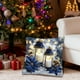 thumbnail image 5 of Uuiauoio Christmas Holiday Pillow Covers Linen Cushion Cases Santa Snowman Reindeer Pattern Decorative Throw Pillow for Sofa Bed Living Room Home Decor Festive Seasonal Accent, 5 of 6