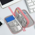 thumbnail image 1 of Phenofice Bolsa Para Almacenamiento De Cables Y Gadgets Electrónicos Rosa Ideal Para Viajes Y Uso Diario, 1 of 8
