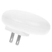 ELAYARD White LED Plug-In Night Light for Home, Adjustable Brightness, Gentle Glow for Bedroom and Kids Room, Size 1.5 x 4.5 Inches