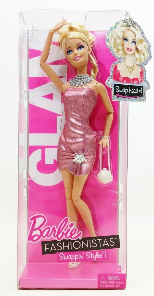 Barbie Fashionistas Glam Doll