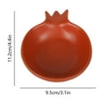 thumbnail image 3 of Ceramic Jewelry Dish PomegranateJewelry Tray Key Tray,Jewelry Holder,Small Ring Dish Holder Jewelry Plate Trinket Dish Catchall Tray Nightstand Decor For Entryway Table Green Room Decor, 3 of 6