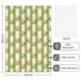 thumbnail image 2 of 2 Pcs Pioneer Flower Floral Print Pattern Kitchen Towels, Funny Microfiber Dish Towel Set, 18" X 26" Tea Towels, 2 of 6