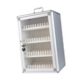 thumbnail image 3 of Bunblic Phone Storage Cabinet Phone Locker Portable Clear Door Lockable Smartphone Keeper Pocket Chart for Dormitory Classroom Office 48 Solts, 3 of 7