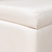 GDF Studio Esla Fabric Storage Ottoman, Multiple Colors