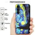 thumbnail image 3 of CoverON Art Design For Samsung Galaxy S23 FE Phone Case, Flexible Rubber Slim TPU Cover, Starry Night, 3 of 8