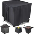 thumbnail image 1 of Gas Fire Pit Table Cover Square - Waterproof Windproof Anti-uv Heavy Duty For Patio Firepit Furniture, 1 of 5