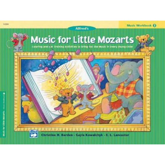 Pre-Owned Music for Little Mozarts Music Workbook, Bk 2: Coloring and Ear Training Activities to Bring Out the Music in Every Young Child (Paperback) 0882849719 9780882849713