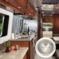 thumbnail image 4 of RV Kitchen Sink 304 Stainless Steel Wiredrawing Smoothing Space Saving Round RV Sink for Camper Boat, 4 of 5