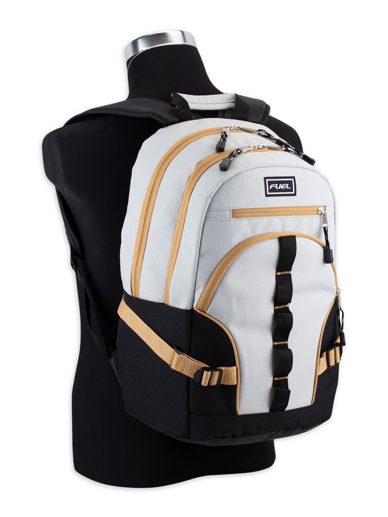 Fuel Unisex Multipocket Dynamic Active Backpack, Khaki