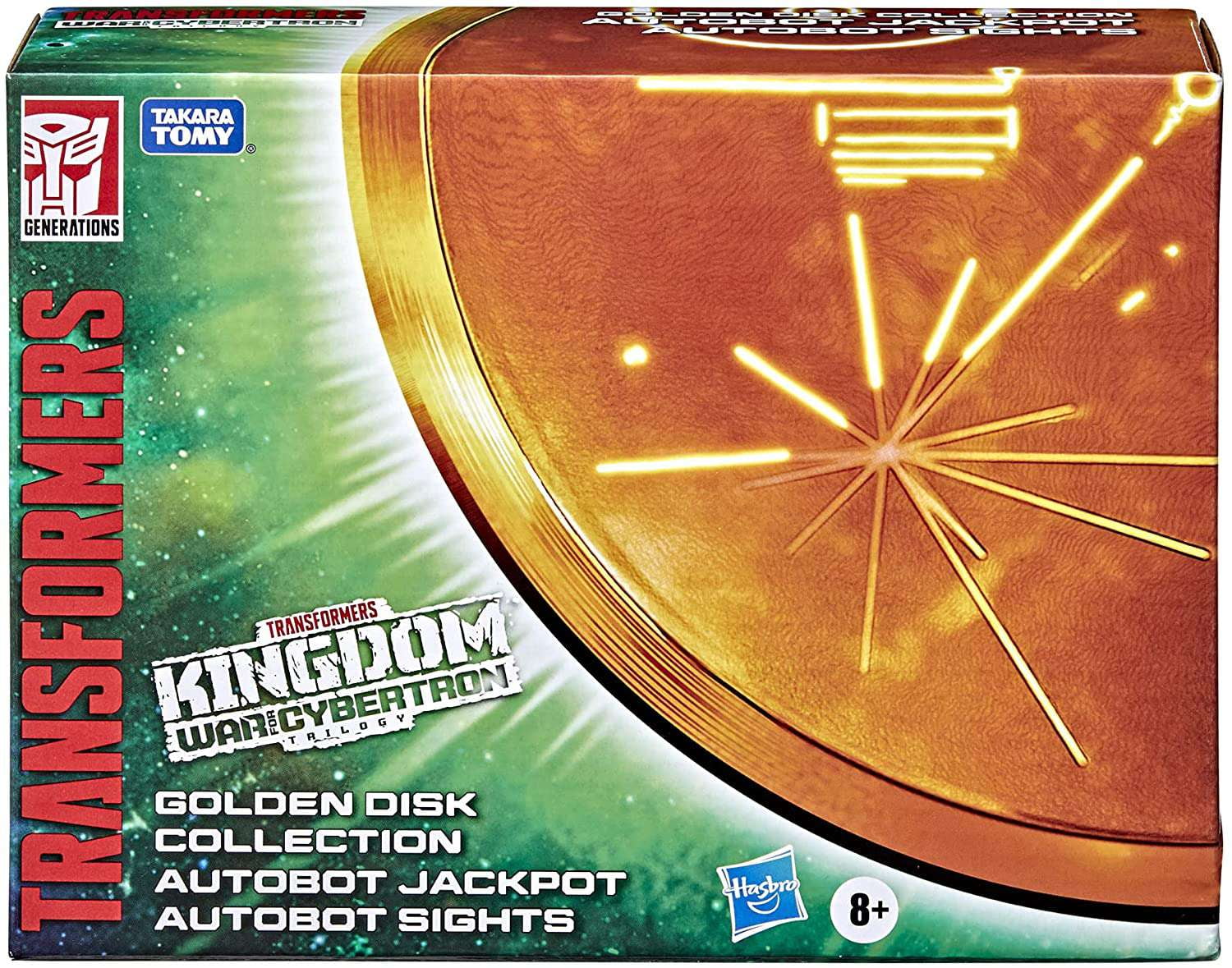 Transformers War for Cybertron Golden Disk Collection Chapter 2 Autobot Jackpot with Sights Action Figure