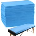 thumbnail image 1 of GEN'CBÉAUTY Disposable Massage Table Sheets Waterproof Massage Table Covers for Massage Spa Salon lash Extensions(Blue), 1 of 5