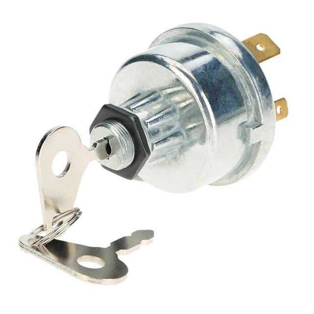Interruptor de encendido con 2 llaves universal para remolque de tractor de automóvil