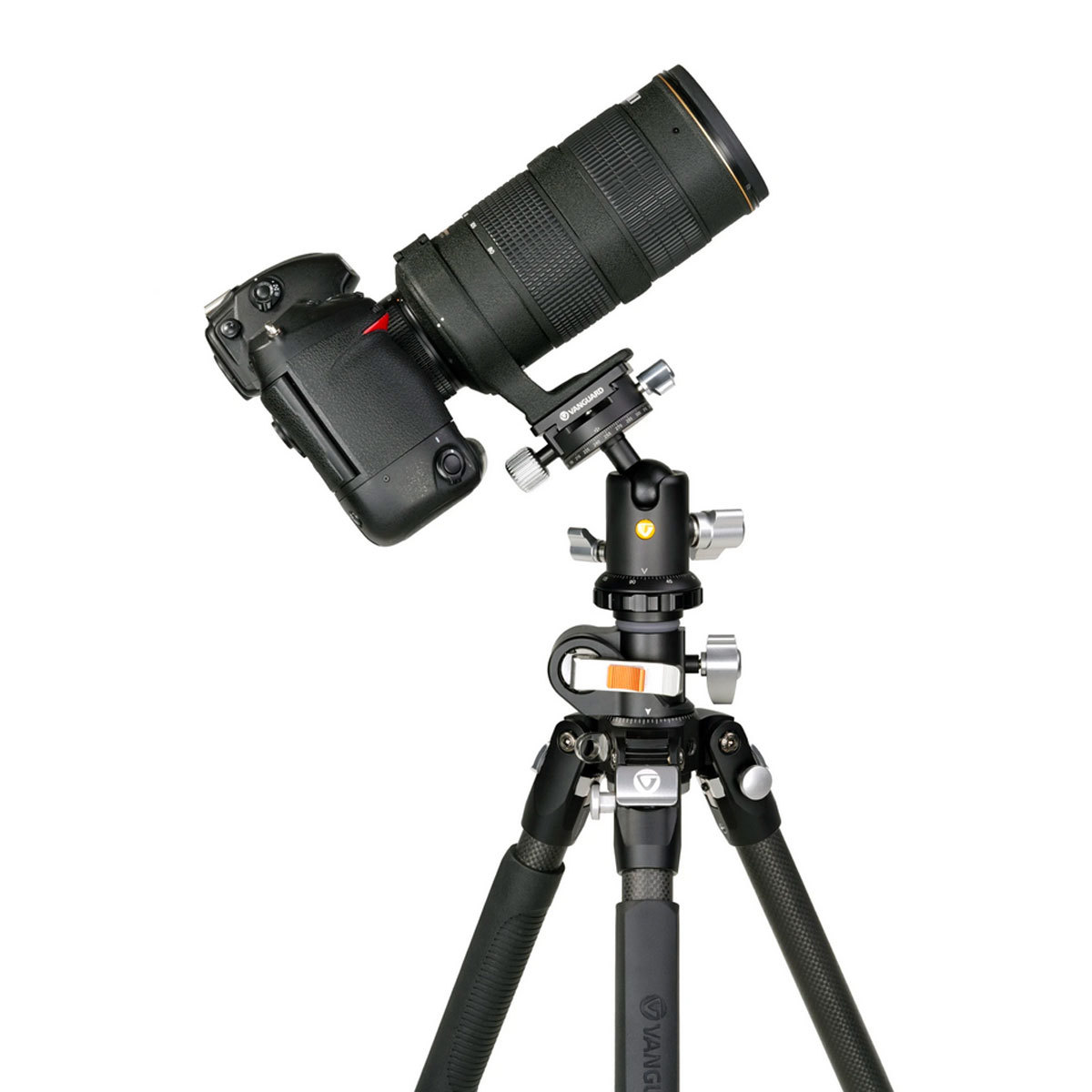 Vanguard VEO 3+ 263CB 160S 3-Section Carbon Fiber Tripod with Ball Head, Black