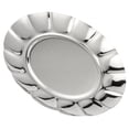 thumbnail image 4 of Plato redondo de acero inoxidable para cena, bandeja para comida, frutas y aperitivos, vajilla, accesorio de cocina, 7 pulgadas, 4 of 14