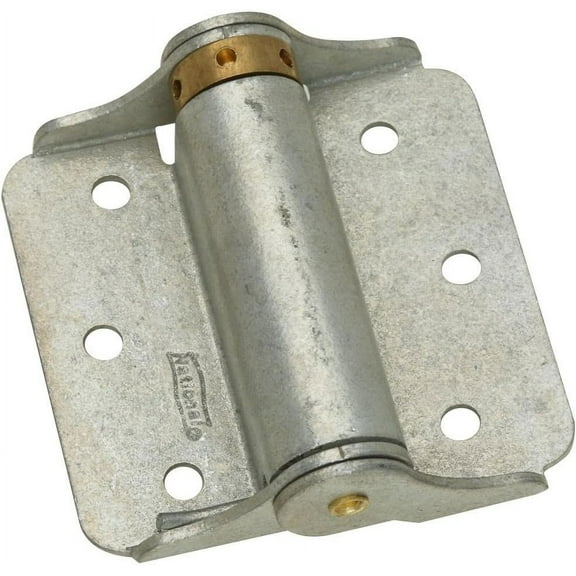 National Hardware N115-105 V125 Adjustable Spring Hinges in Galvanized, 2 pack
