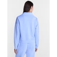 thumbnail image 4 of Avia Women's and Women's Plus Quarter-Zip ScubaKnit Pullover, Sizes XS-4X, 4 of 6