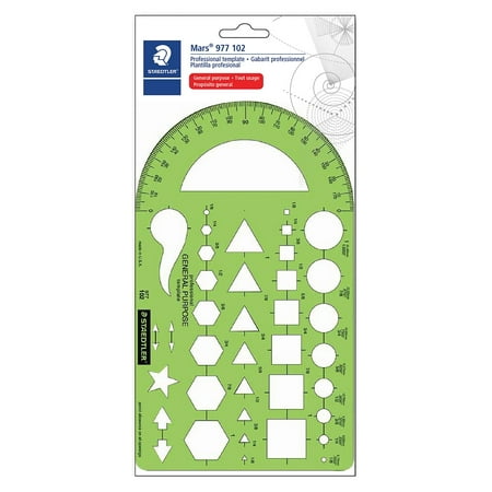 UPC: 0031901907549 | Staedtler Mars General Purpose Template 977