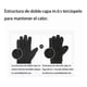 thumbnail image 5 of Guantes Térmicos Forrados Resistentes A Viento Lluvia Frio, 5 of 8