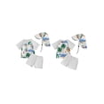 thumbnail image 2 of BemeyourBBs BemeyourBBs Toddlers Baby Boys 3 Piece Swimsuit Infant Boy Bathing Suit Swim Shirt Trunk Shorts Set and Sun Hat Short Sleeve Swimwear Sunsuit UPF 50+ Rash Guard, 2 of 9