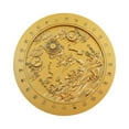 thumbnail image 4 of Bagua Mirror Feng Shui Ornament Alloy Material for Office Bedroom Traditional Decoration, 4 of 9