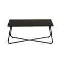 thumbnail image 4 of Novogratz Collection de la piscine, Marli extérieure causeuse et table basse, gris anthracite, 4 of 9