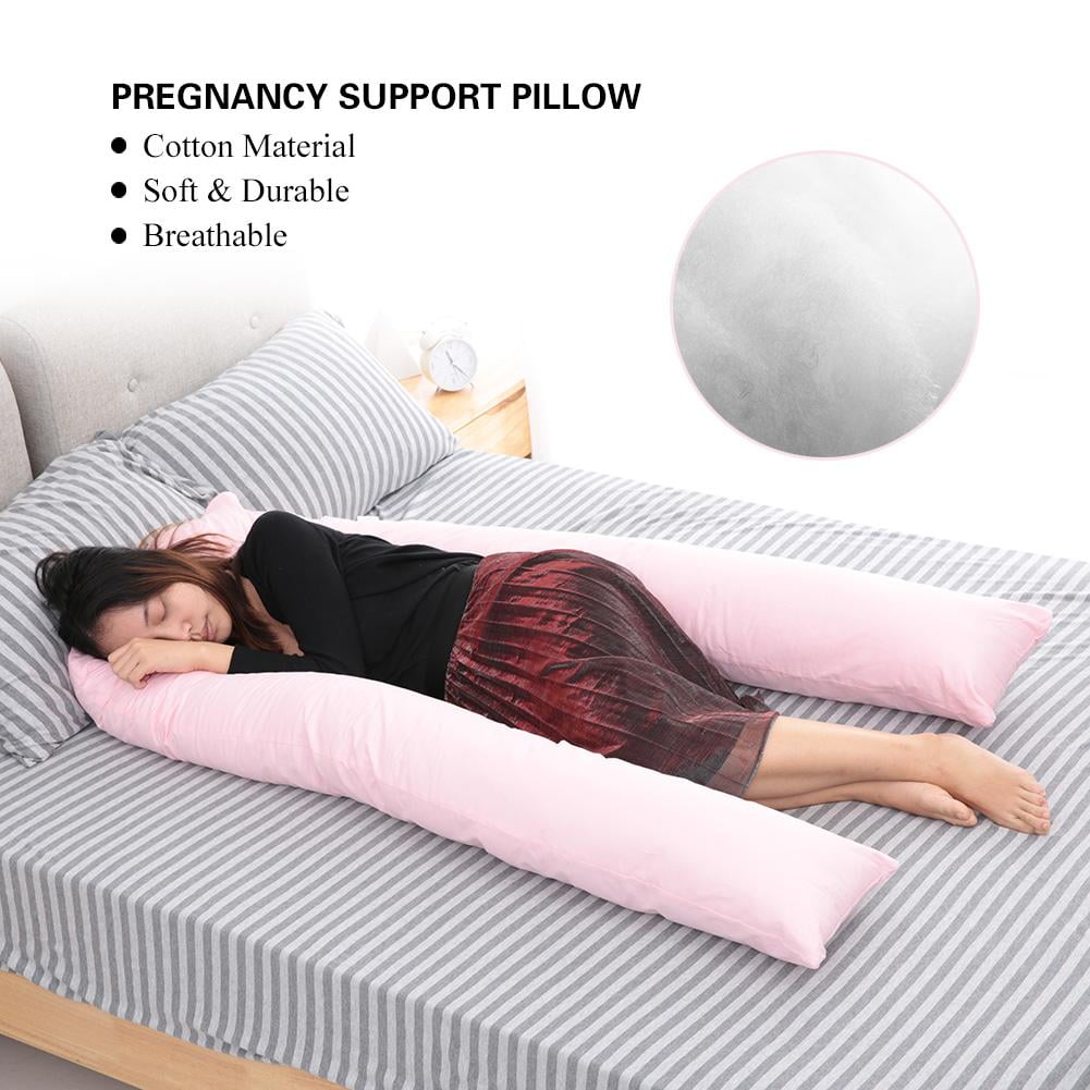Comfort U-shaped Pillow Full Body Maternity Pregnancy Nursing Sleeping Support