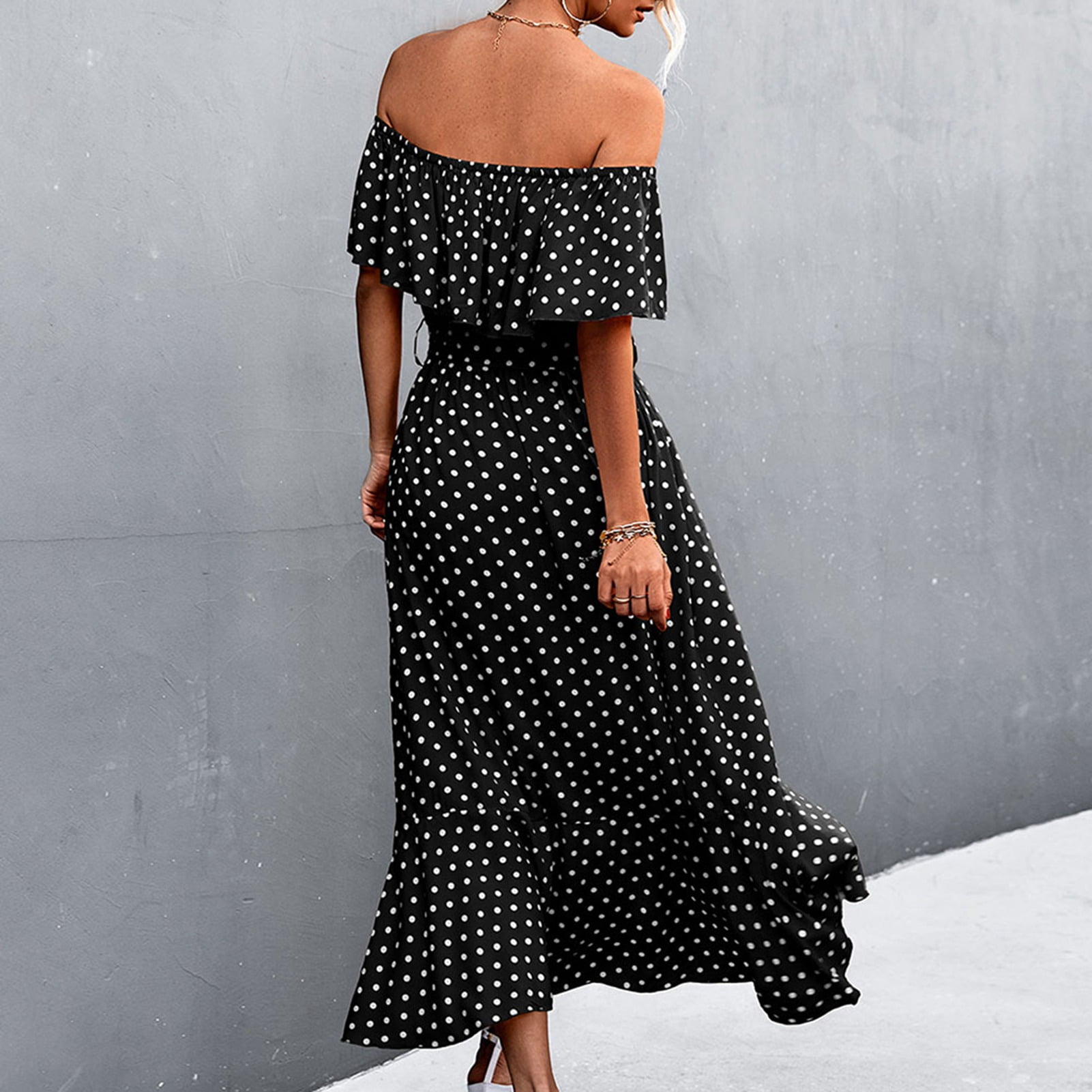 Summer Dress, Irregular Hem Fashionable 