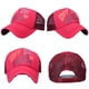 thumbnail image 5 of Gorra de camionero de malla vintage para hombre - Rosa, 5 of 9