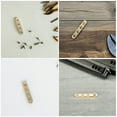 thumbnail image 3 of SHISUYAN 8pcs Universal Hinge Cabinet Door Hinge Bookshelf Door Hinges Pivot Hinge Heavy Duty Rotation Pivot Hinge Cabinet Rotating Hinge Door Fitting Copper Pivot, 3 of 8