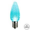 thumbnail image 2 of Vickerman C9 Faceted LED Teal Replacement Bulb .96W, 2 of 2